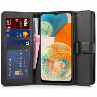 Tech-Protect Wallet Samsung Galaxy A23 5G kinyitható tok - fekete