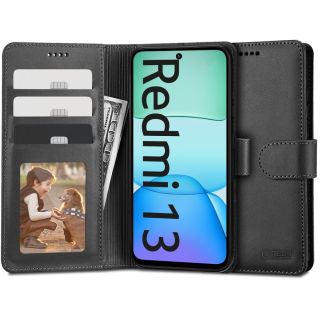 Tech-Protect Wallet Xiaomi Redmi 13 kinyitható tok - fekete