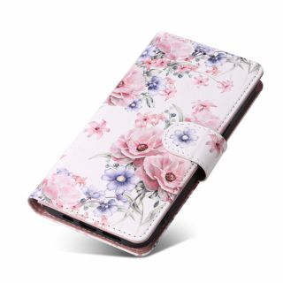 Tech-Protect Wallet Xiaomi Redmi Note 11 / 11S kinyitható bőr tok - blossom flower