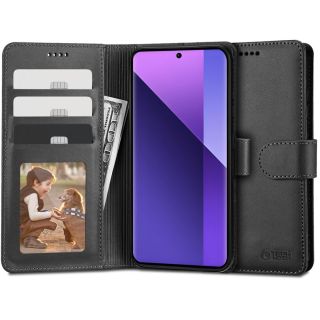 Tech-Protect Wallet Xiaomi Redmi Note 13 Pro+ Plus 5G kinyitható tok - fekete