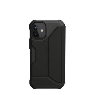 UAG Metropolis iPhone 12  mini kinyithatós ütésálló tok - satin fekete