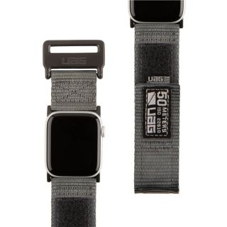 UAG Active Apple Watch 45mm / 44mm / 42mm textil szíj - sötétszürke