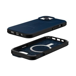 UAG Civilian MagSafe iPhone 14 ütésálló kemény hátlap tok - kék