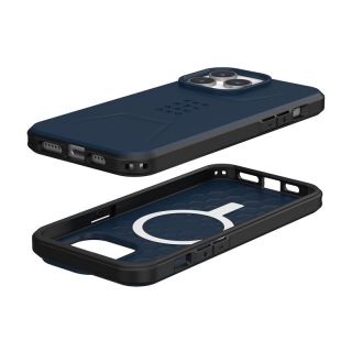 UAG Civilian MagSafe iPhone 15 Pro Max ütésálló hátlap tok - kék