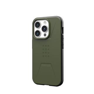 UAG Civilian MagSafe iPhone 15 Pro ütésálló hátlap tok - zöld