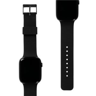 UAG Dot Apple Watch 45mm / 44mm / 42mm / Ultra 49mm szilikon szíj - fekete