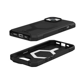 UAG Essential Armor MagSafe iPhone 15 ütésálló hátlap tok - fekete