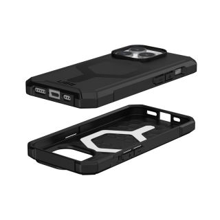 UAG Essential Armor MagSafe iPhone 15 Pro ütésálló hátlap tok - fekete