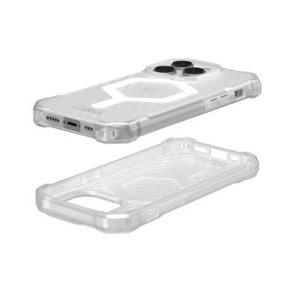 UAG Essential Armor MagSafe iPhone 14 Pro ütésálló hátlap tok - átlátszó