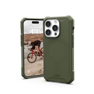 UAG Essential Armor MagSafe iPhone 15 Pro ütésálló hátlap tok - zöld