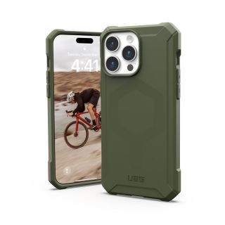 UAG Essential Armor MagSafe iPhone 15 Pro Max ütésálló hátlap tok - zöld