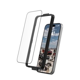 UAG Glass Shield Plus iPhone 15 Pro kijelzővédő üvegfólia