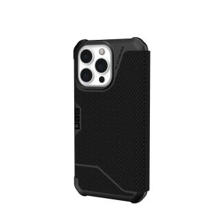 UAG Metropolis iPhone 13 Pro kinyitható ütésálló tok - carbon/fekete