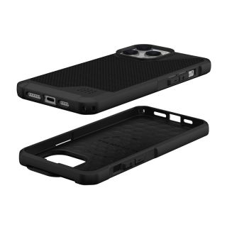 UAG Metropolis LT MagSafe iPhone 14 Pro Max ütésálló hátlap tok - carbon/fekete