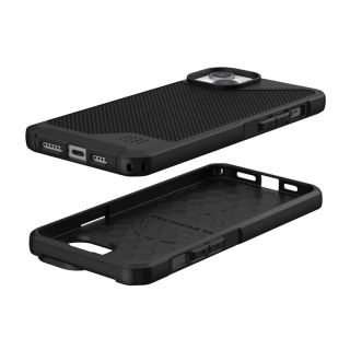 UAG Metropolis LT MagSafe iPhone 15 Plus ütésálló hátlap tok - fekete