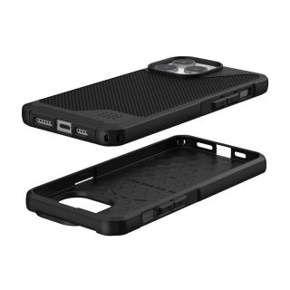 UAG Metropolis LT MagSafe iPhone 15 Pro Max ütésálló hátlap tok - fekete
