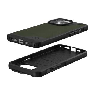UAG Metropolis LT MagSafe iPhone 15 Pro Max ütésálló hátlap tok - zöld