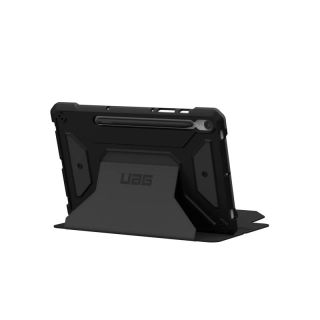 UAG Metropolis SE Samsung Tab S9+ ütésálló kinyitható tok ceruzatartóval - fekete
