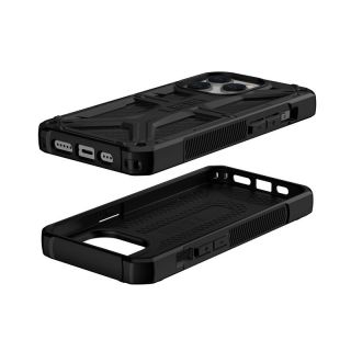 UAG Monarch iPhone 14 Pro ütésálló hátlap tok - carbon/fekete