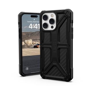 UAG Monarch iPhone 14 Pro Max ütésálló hátlap tok - carbon/fekete