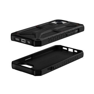 UAG Monarch iPhone 14 ütésálló hátlap tok - carbon/fekete