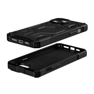 UAG Monarch Pro Kevlar MagSafe iPhone 14 Plus ütésálló hátlap tok - carbon/fekete