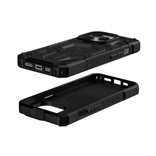 UAG Monarch Pro MagSafe iPhone 14 Pro ütésálló hátlap tok - fekete