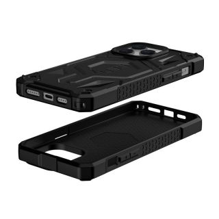 UAG Monarch Pro MagSafe iPhone 14 Pro Max ütésálló hátlap tok - fekete