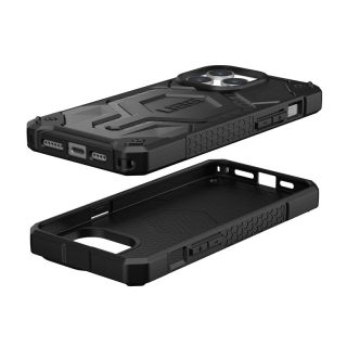 UAG Monarch Pro MagSafe iPhone 15 Pro Max ütésálló hátlap tok - carbon fekete