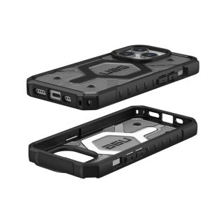 UAG Pathfinder MagSafe iPhone 15 Pro ütésálló hátlap tok - szürke