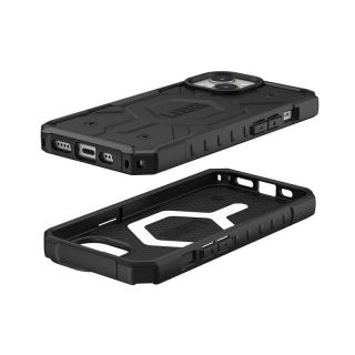 UAG Pathfinder MagSafe iPhone 15 ütésálló hátlap tok - fekete