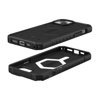 UAG Pathfinder MagSafe iPhone 15 Plus ütésálló hátlap tok - fekete