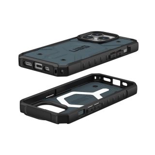 UAG Pathfinder MagSafe iPhone 15 Pro ütésálló hátlap tok - kék
