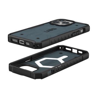 UAG Pathfinder MagSafe iPhone 15 Pro Max ütésálló hátlap tok - kék