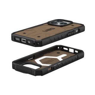 UAG Pathfinder MagSafe iPhone 15 Pro ütésálló hátlap tok - barna