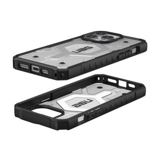 UAG Pathfinder MagSafe iPhone 15 Pro Max ütésálló hátlap tok - átlátszó