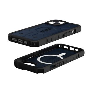 UAG Pathfinder MagSafe iPhone 14 ütésálló hátlap tok - kék
