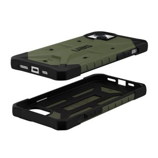 UAG Pathfinder iPhone 14 Plus ütésálló hátlap tok - olajzöld