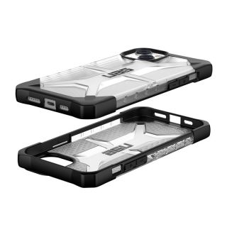 UAG Plasma iPhone 14 Plus ütésálló kemény hátlap tok - átlátszó