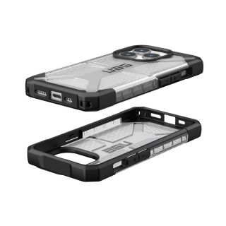 UAG Plasma iPhone 15 Pro ütésálló hátlap tok - átlátszó