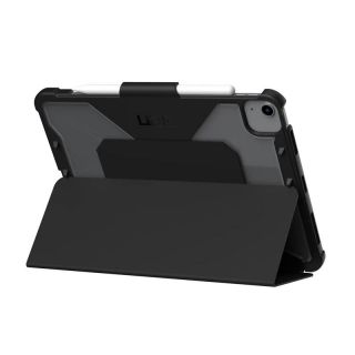 UAG Plyo iPad Air 5 (2022) / 4 (2020) kinyitható ütésálló tok - fekete/átlátszó
