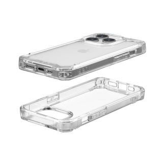 UAG Plyo iPhone 15 Pro ütésálló hátlap tok - átlátszó