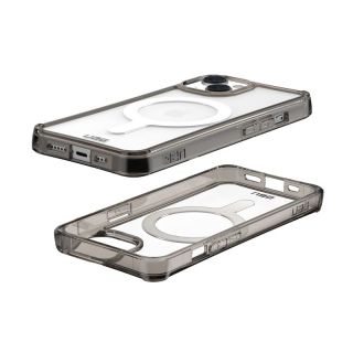 UAG Plyo MagSafe iPhone 14 ütésálló szilikon hátlap tok - átlátszó/szürke