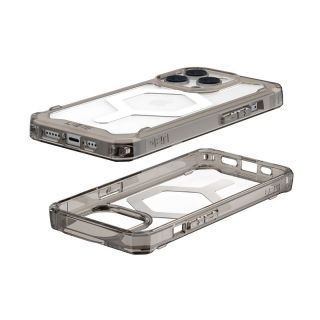 UAG Plyo MagSafe iPhone 14 Pro ütésálló szilikon hátlap tok - átlátszó/szürke