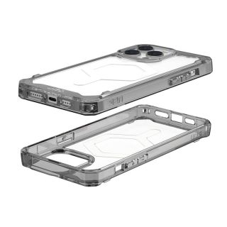 UAG Plyo MagSafe iPhone 14 Pro Max ütésálló szilikon hátlap tok - átlátszó/szürke