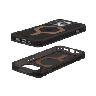 UAG Plyo MagSafe iPhone 15 Pro ütésálló hátlap tok - fekete