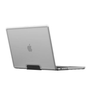 UAG U Lucent MacBook Pro 16" (2023/2021) kinyitható ütésálló tok - átlátszó/fekete