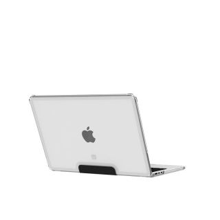 UAG U Lucent MacBook Air 13" M3 / M2 (2024/2022) ütésálló tok - átlátszó/fekete