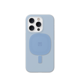 UAG Lucent [U] MagSafe iPhone 14 Pro Max ütésálló szilikon hátlap tok - kék