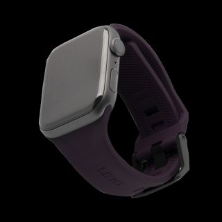 Urban Armor Gear Scout Strap Apple Watch 45mm / 44mm / 42mm szilikon szíj - lila